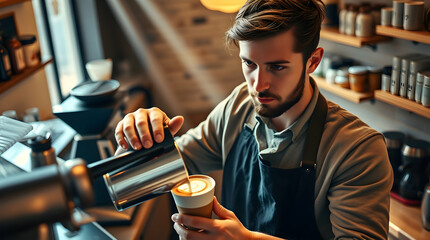 Coffee Craftsmanship Close-Up
