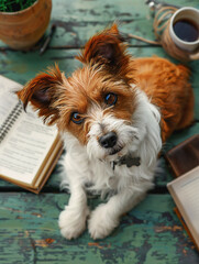portrait of a cute little pet