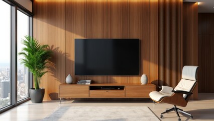 3D TV in Office Setting, Professional office 3D TV with presentations