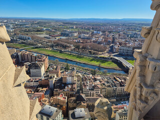 Cataluña - Lérida - Distintos paisajes de la ciudad