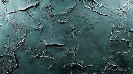 Fototapeta premium Dark teal textured wall background