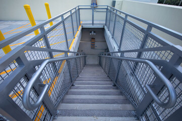 staircase in the building