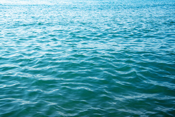 Blue sea water background texture