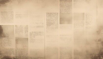Obraz premium newspaper with old grunge vintage paper texture background graphic resource