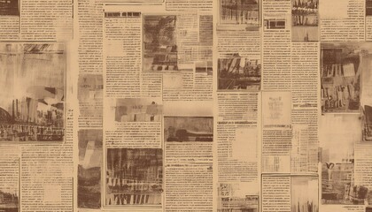 Obraz premium newspaper with old grunge vintage paper texture background graphic resource