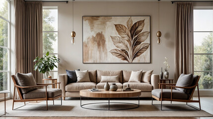 Decoration inside a living room