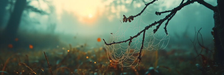 morning in the forest