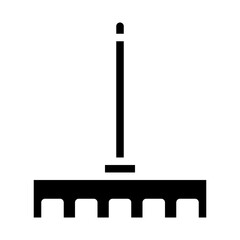 rice rake_1 solid icon
