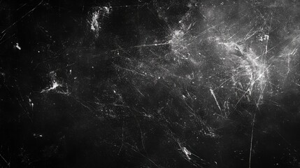 Dark grunge style chalkboard texture with scratches ideal for background use