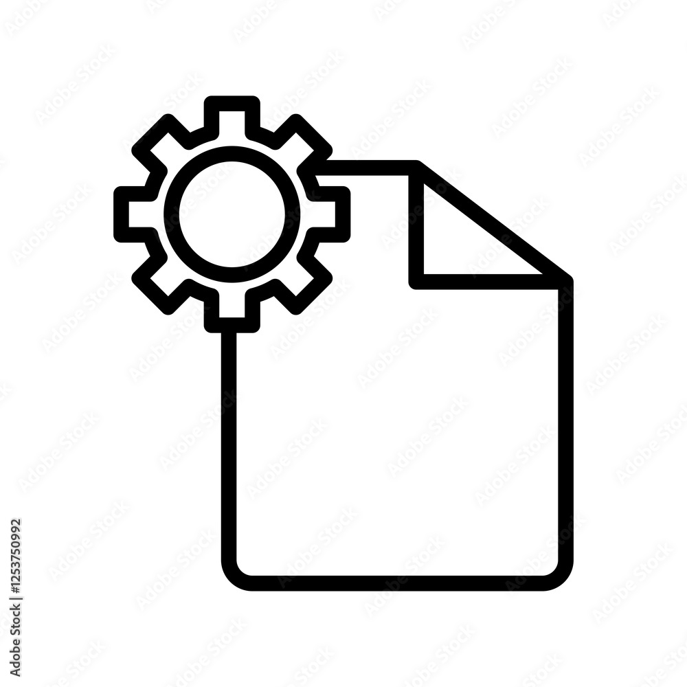 Poster clipboard file vector icon