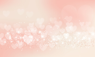 Bokeh Heart  background