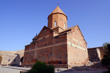Fototapeta premium church, history ,armenia, Gregory the Illuminator architecture, ancient, cemetery,Mount Ararat