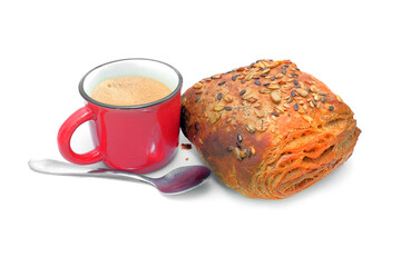 caffè e saccottino ai cereali