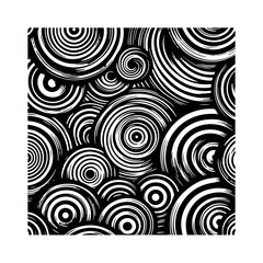 Fototapeta premium abstract seamless pattern black and white seamless pattern seamless pattern with circles