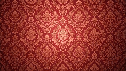 baroque red wallpaper background
