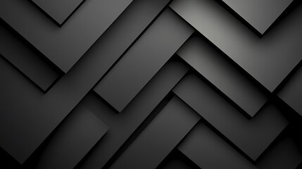 Naklejka premium Abstract dark grey geometric pattern background