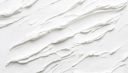 Obraz premium Textured white stone wall with layered rough patterns elegant and natural background for architecture or product display purposes