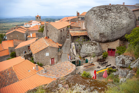 Rooftops of the Portuguese Town of Monsanto