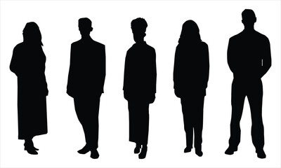 business people silhouettes