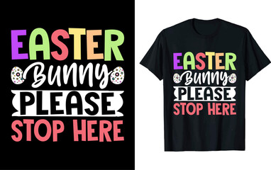 Easter t-shirt design, vector illustration,  Easter design, silhouette style.
