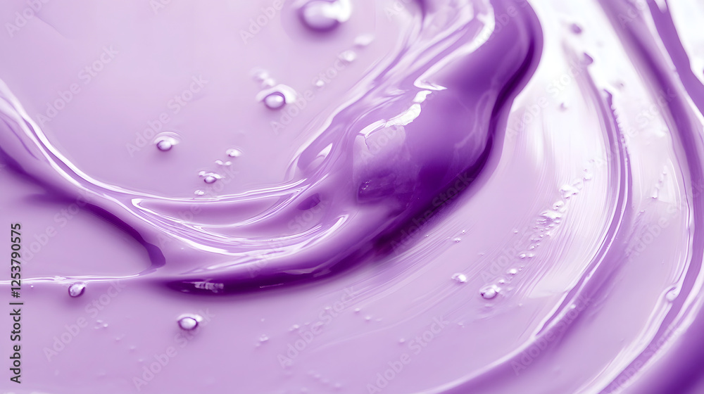 Poster mesmerizing lavender fluid swirls soft and dreamlike abstract digital art backdrop with vibrant past