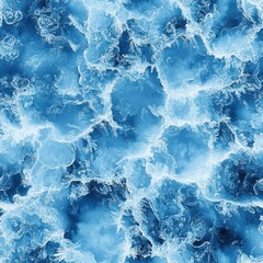 Fototapeta premium Vibrant Abstract Blue Textures with Intricate Patterns and Fluid Motifs for Creative Projects and Artistic Designs