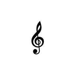 Fototapeta premium Elegant Music Note Symbol for Artistic and Creative Uses