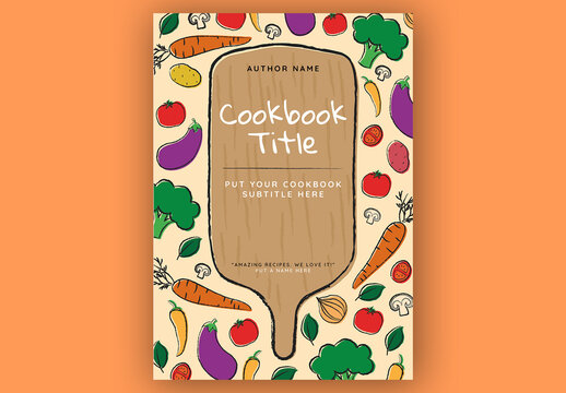 Cookbook Cover Layout