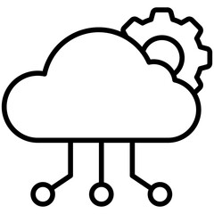 Cloud Computing Icon