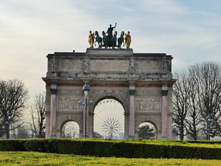 Obraz premium Arc de triomphe du Carrousel Paris