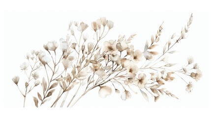 a beautiful bouquet of wild flowers