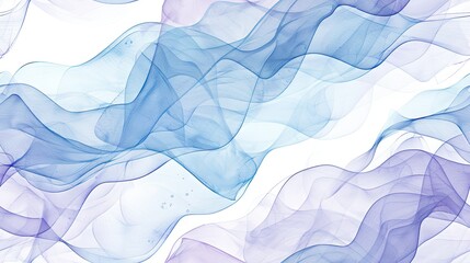 Obraz premium Seamless abstract watercolor pattern in blue violet colors. Purple, amaranthine watercolour paint brush texture for banner, wedding invite, card, flyer. 