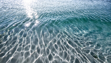Fototapeta premium clean trensparent white water surface texture