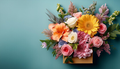 thank you floral arrangement