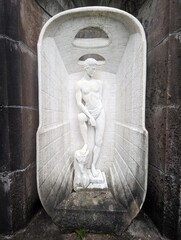 Sculpture at garden's 