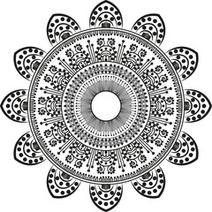 Black silhouette design