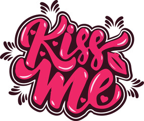 kiss t-shirt design print