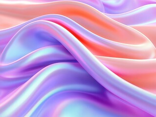 Obraz premium Colorful flowing fabric texture background.