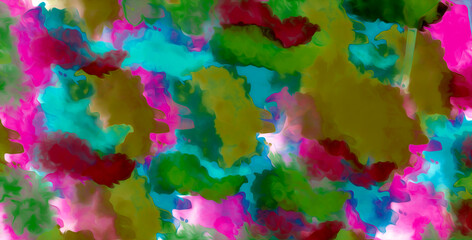 abstract colorful cloudy majestic artistic watercolor color flow cloud style background