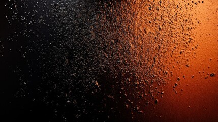 Abstract Dark and Orange Texture