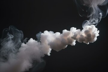 Naklejka premium white background smoke, smoke abstract on white background for design