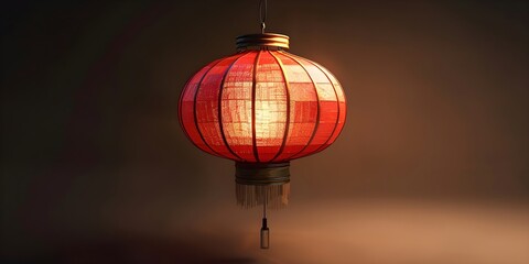 Obraz premium A mesmerizing closeup of Chinese lanterns emitting a warm welcoming glow that brightens the night