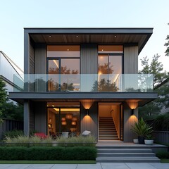 house in the garden