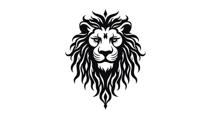 lion head vector illustration