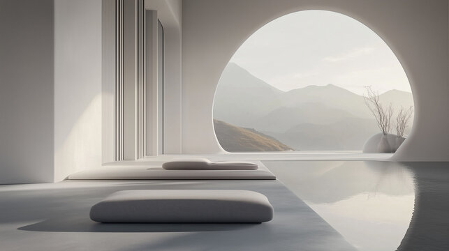 inimalist design in calm shades for occupational wellness-3