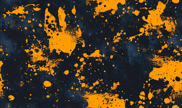 Camouflage Splash Brush Seamless Vector Texture