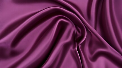 Obraz premium Purple silk fabric folds, background texture