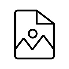 file image vector icon