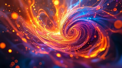 abstract fractal background