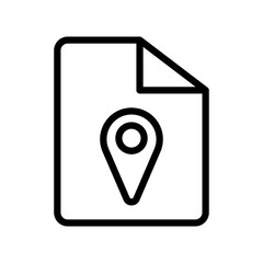 file marker vector icon